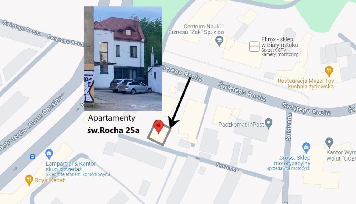 Apartamenty Sw.Rocha Бялисток Екстериор снимка